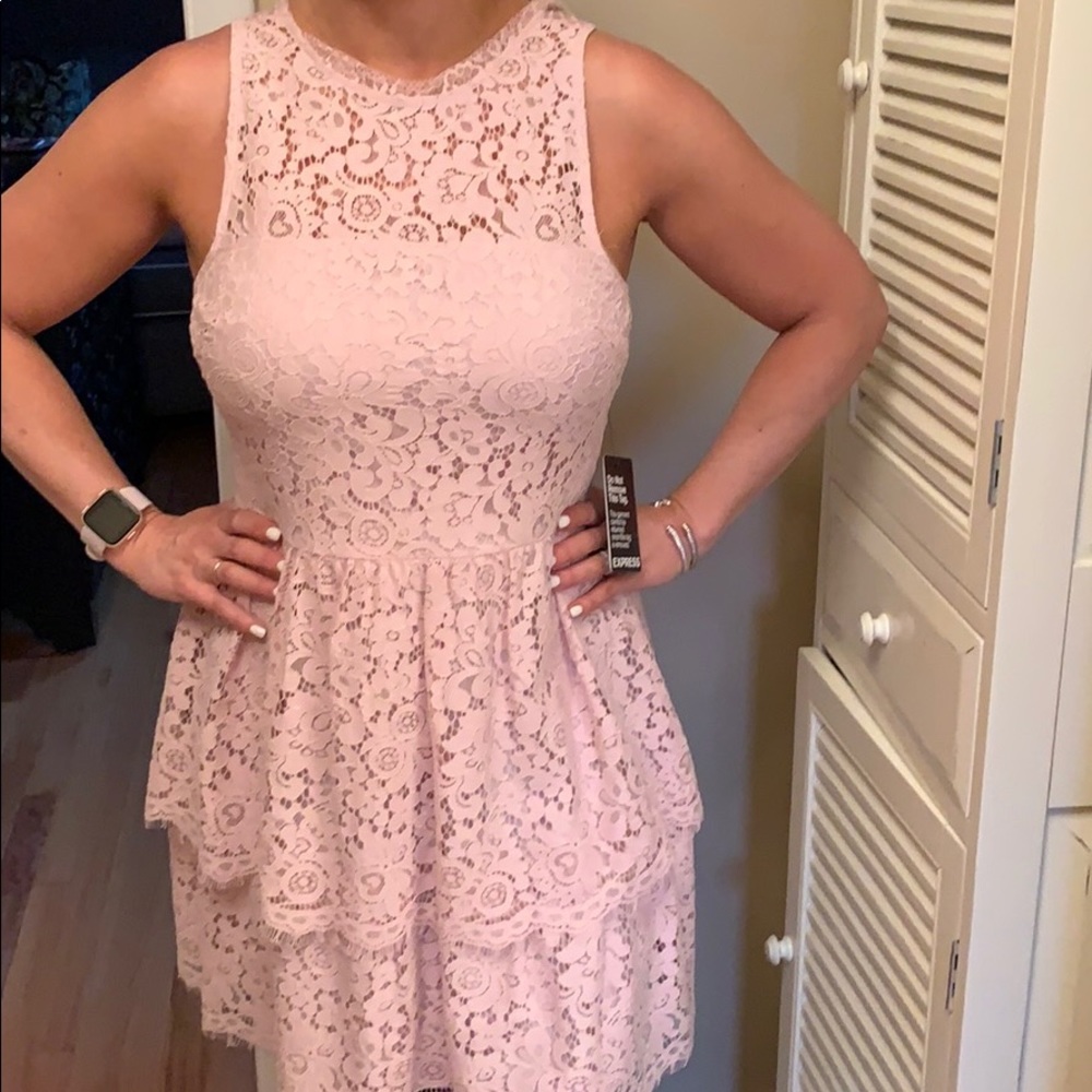Blush Pink Express Dress